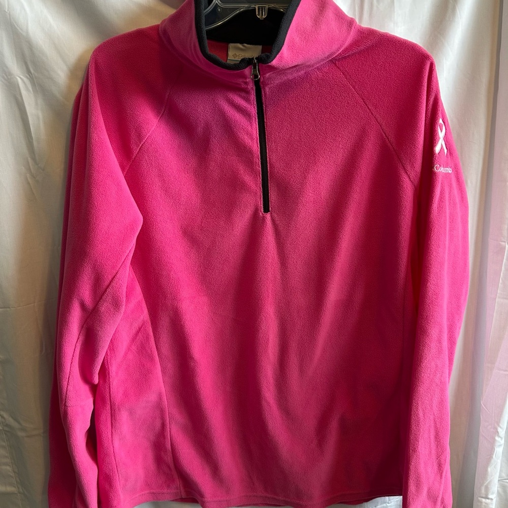 Columbia Pink Cowl Neck Sweater
